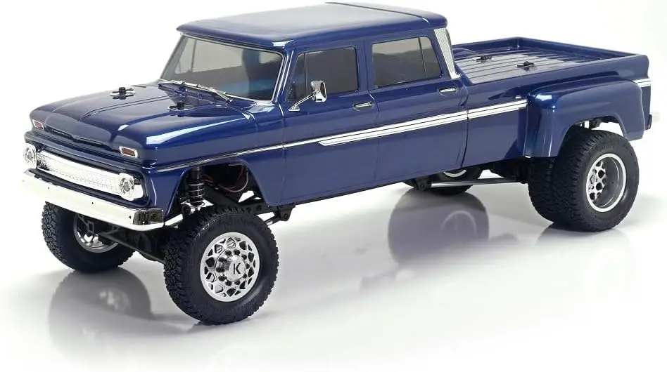 1/10 Scale RTR 4WD Custom Dually RC Truck for Adults - Waterproof, All Terrain Remote Control Car, Ready to Run (Dually Style)