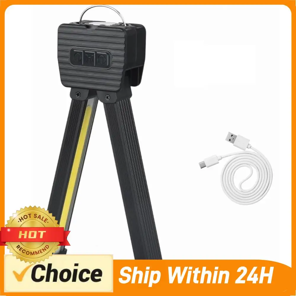 

Светодиодный фонарь с крючком для подвешивания, инспекционная лампа, перезаряжаемый через USB, портативный фонарик для ремонта автомобилей, дома, гаража, экстренных случаев