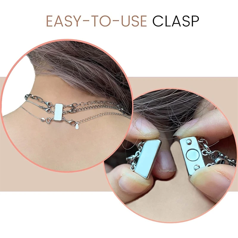 Fermoirs En Cuir Fermoir Magnétique Pour Bijoux - Mousqueton Magnétique - Pour Colliers, Bracelets, Chaînes De Cheville Mousqueton Aimanté Collier Bracelet Fermoirs En Cuir Fermoir Magnétique Pour Bijoux - Mousqueton Magnétique - Pour Colliers, Bracelets, Chaînes De Cheville Mousqueton Aimanté Collier Bracelet