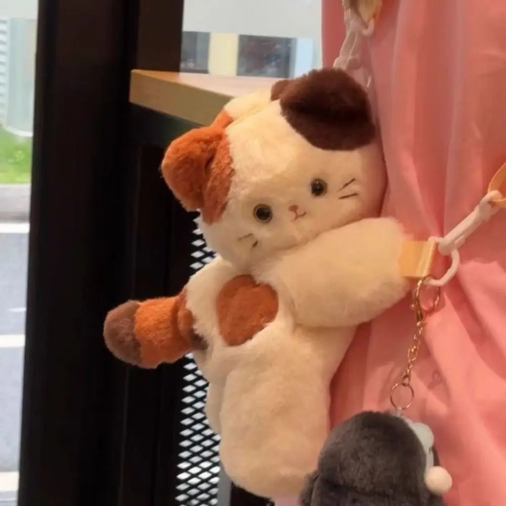 Sweet Plush Toy Penguin Crossbody Bag Doll Plush Children Backpack Large Capacity JK Lolita Animal Shoulder Bag Girls