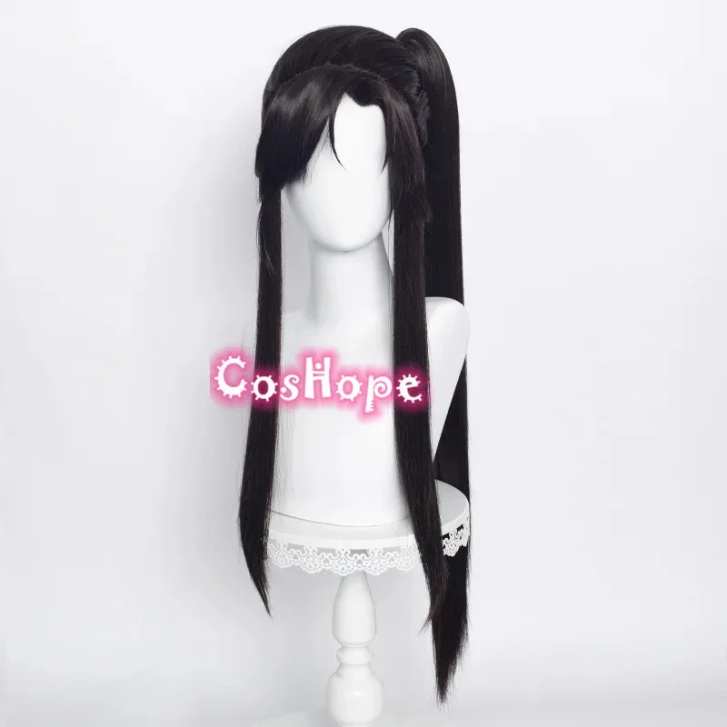dd12San Lang Hua Cheng Xie Lian Black Wig Cosplay Synthetic Wigs