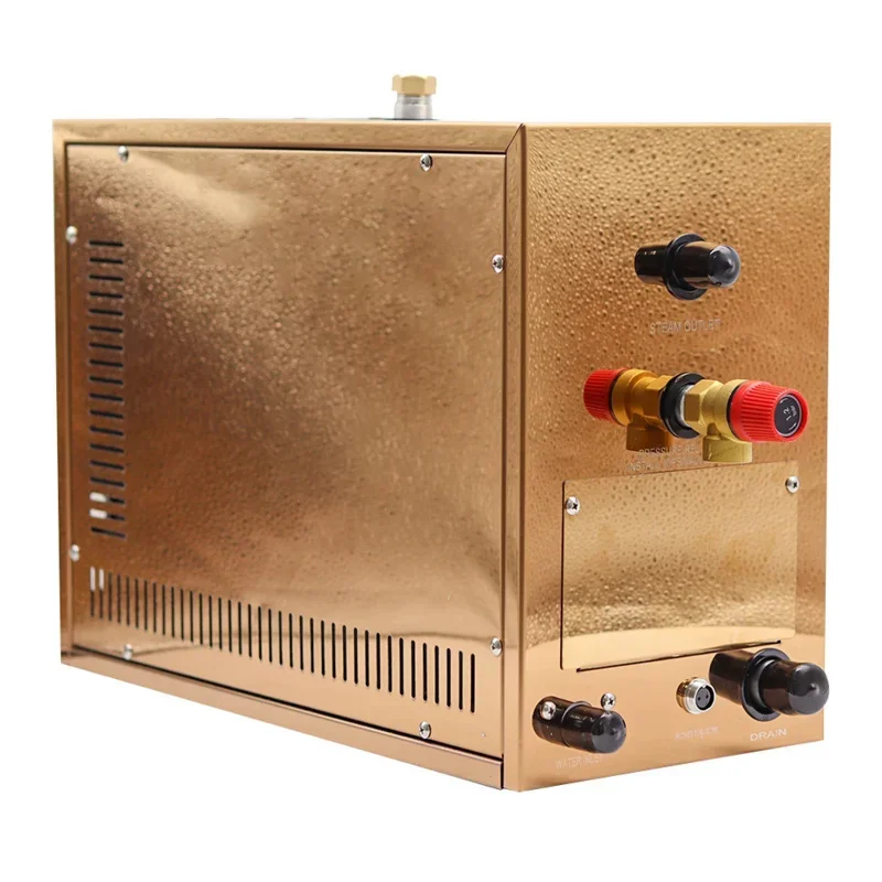 

Hot sales 9/12/15/18KW Automatic Stainless Steel Generator Household Steaming Sauna Room Steam Bath For Home Spa