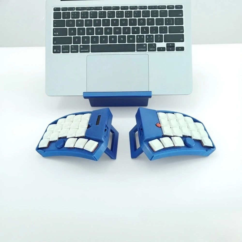36키 스플릿 키보드 듀얼 모드 연결 블루투스 인체공학적 드워프 축 PBT 무각인 내마모성 게임 액세서리 선물