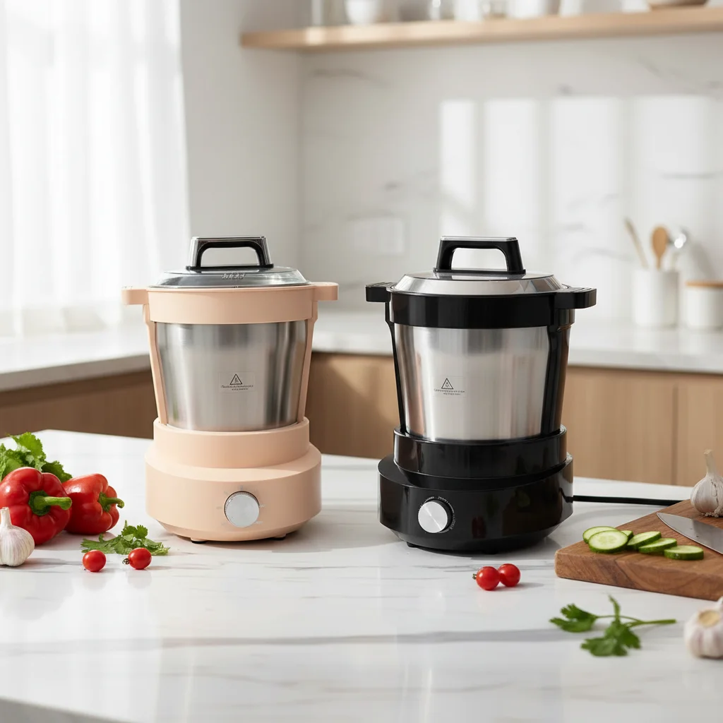 6L/12L Household Commercial Swallow Maker Africa 800W Cooking Mixing Pounded Yam Fufu Machine Premium 220V Swallow Banku Maker view 4