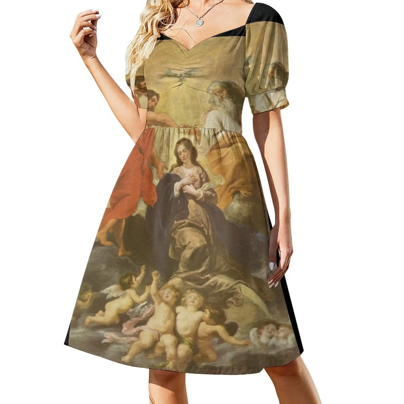 

Assumption Of Mary Holiday Dress Summer women's clothing long sleeve dress ladies dresses for women 2024