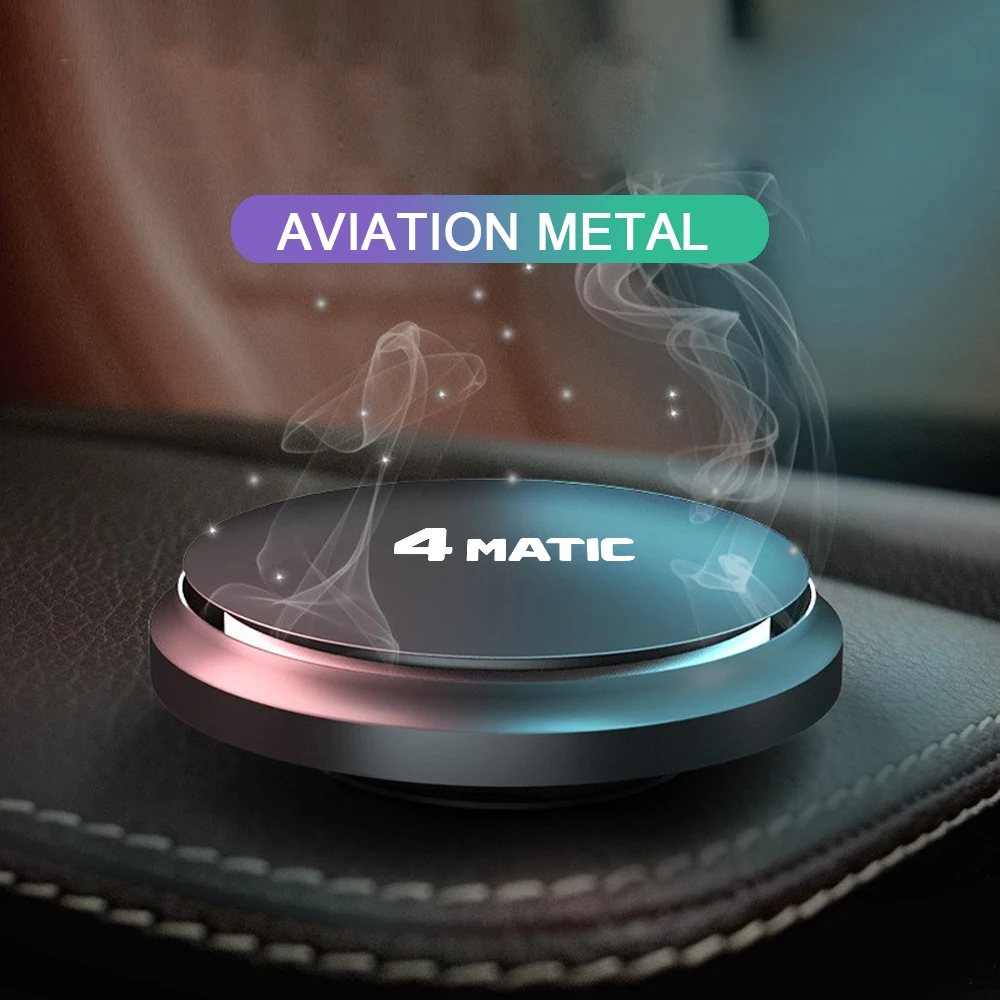 Car Accessories Air Freshener Creative Air Outlet Dashboard Aromatherapy for mercedes benz 4MATIC