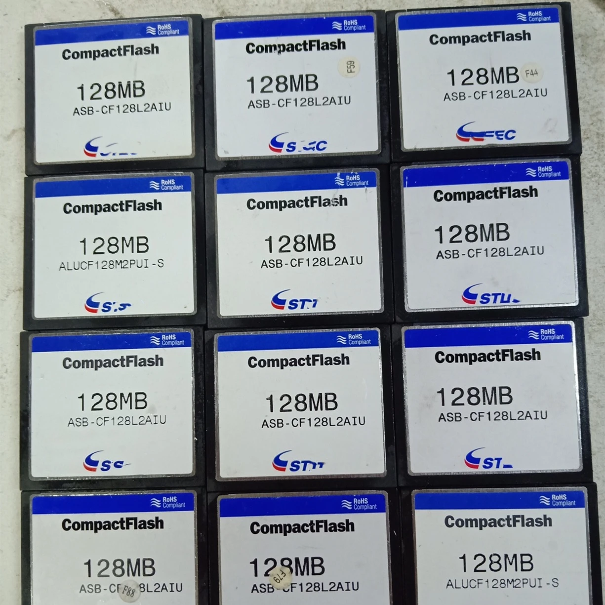 

10pcs/lot CF Card 128MB PATA CompactFlash CF Compact Flash Memory card SSD STEC