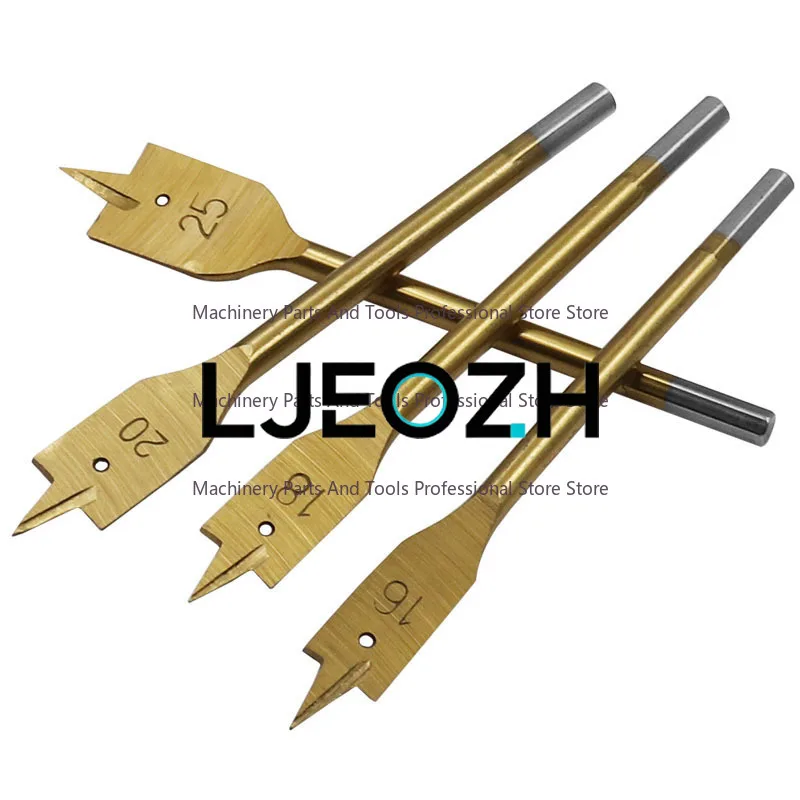 Woodworking Flat Drill Hand Drill Drilling Tool Set Wholesale Multifunctional Hexagonal Shank Three Points Woodworking Drill