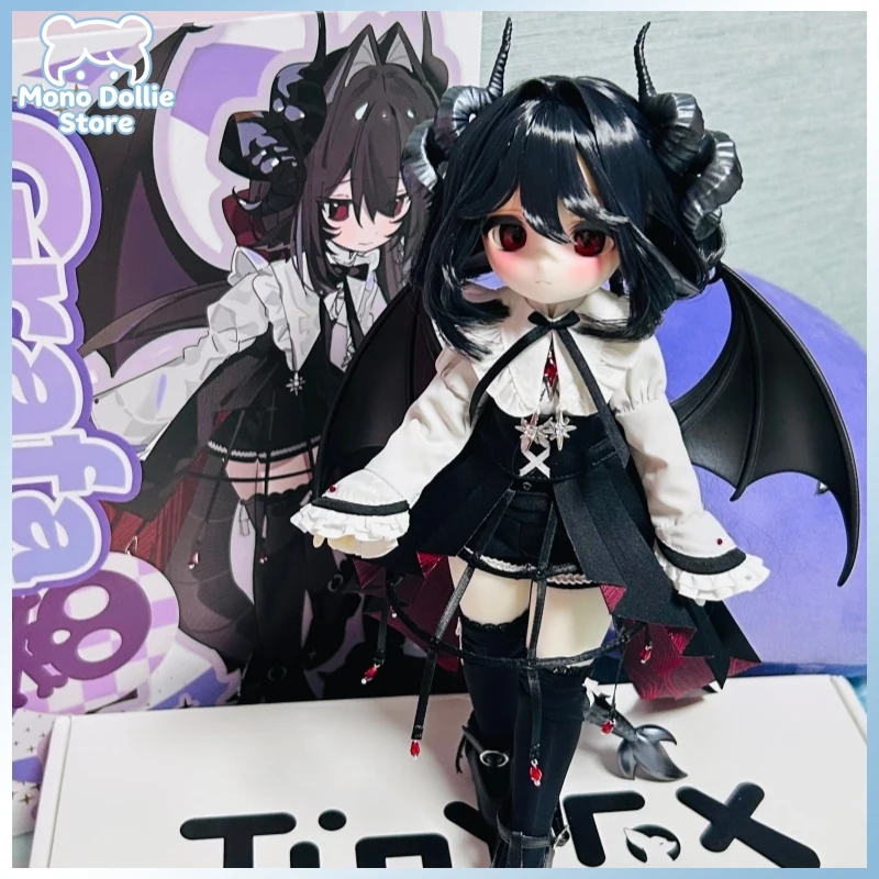 Tinyfox Official Genuine Dark God Grafa Mjd 1/6 Scale Articulated Doll Anniversary Style Full Set 2d Collect Model Birthday Gift