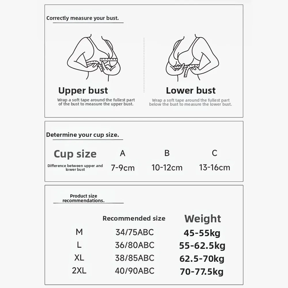 Sujetador Corrector de postura 2 en 1 ajustable a prueba de golpes para mujer sujetadores sin costuras cómodos correas de hombro ensanchadas Bralette Push Up