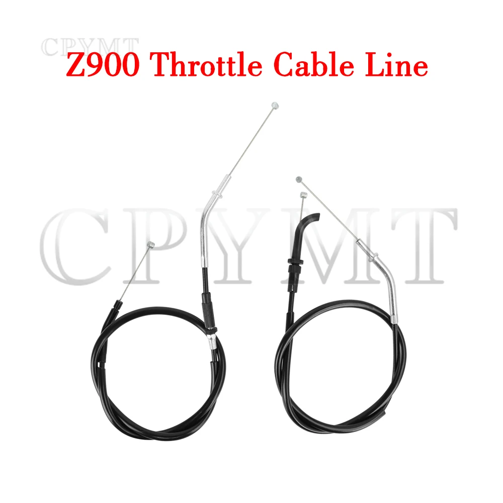 Fit for Z900 2017-2023  Motorcycle Black Throttle Cable Wires
