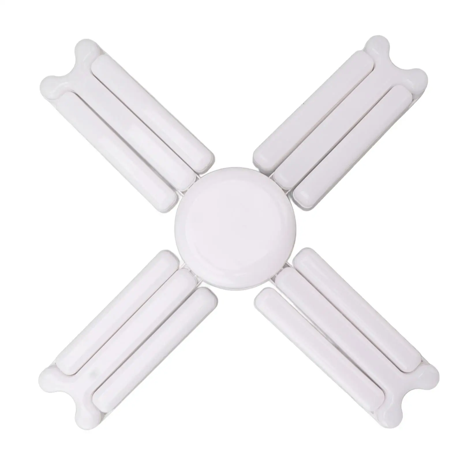 

Deformable Garage Ceiling Light White Super Bright 80W LED Garage Light 360 Degree Coverage Wide Lighting Range for work Space