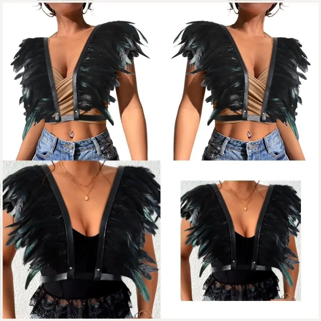 

Shrug Shawl Punk Gothic Shrug Cape Shoulder Wrap Women Men