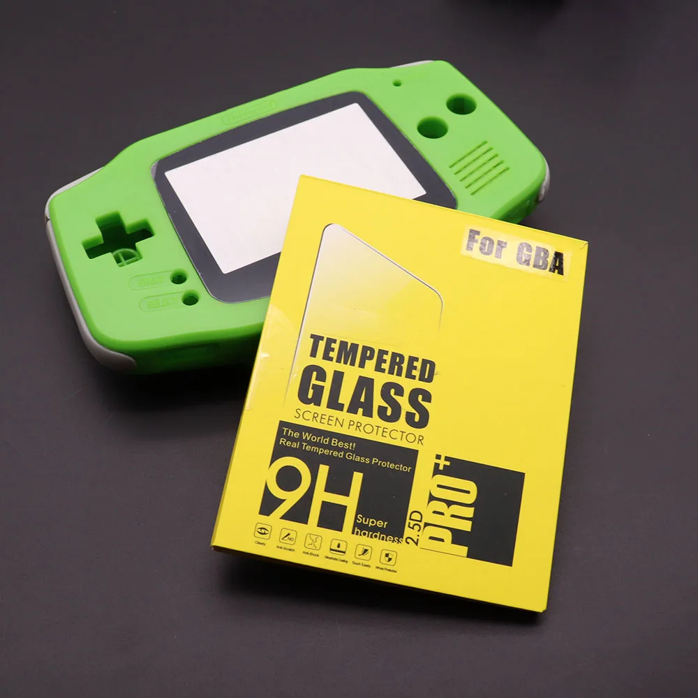 Anti Scratch Tempered Glass for Gameboy Advance GBA for Gameboy Color GB GBC GBP GBA SP Console Screen Protector Film Guard