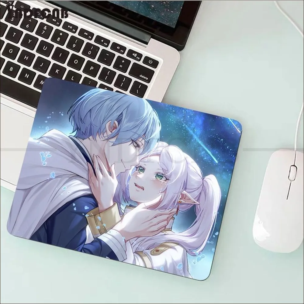 Anime Sousou No Frieren Beyond Journey's End Mousepad New Rubber Mouse Durable Desktop Size for Game Keyboard Pad for Gamer