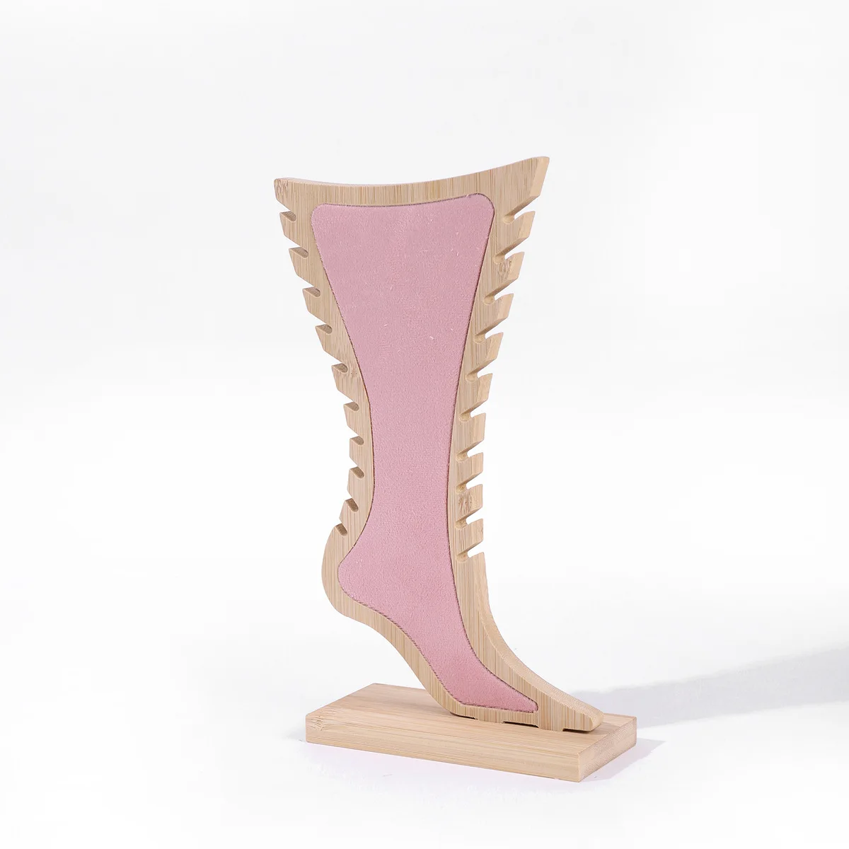 Simple Fashion Bamboo Anklet Necklace Bracelet Jewelry Stand Vertical Jewelry Display Storage Display