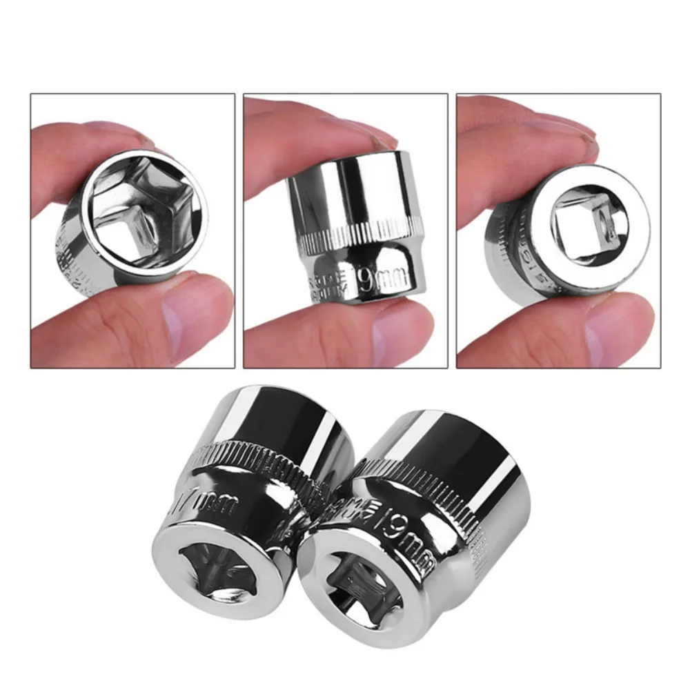 Krachtige 6-22MM 3/8" Outside Hexagon Socket Bit 10mm Adapter Torque Spanner Ratchet Socket Wrench Nut Removal