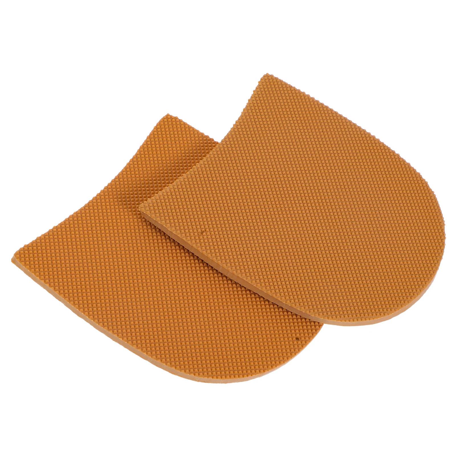 

Black Anti-slip Rubber Sole Repair Stickers 1 Pair Heel Patch Replacement Kit Shoe Pads Toe Holes Protector Boot