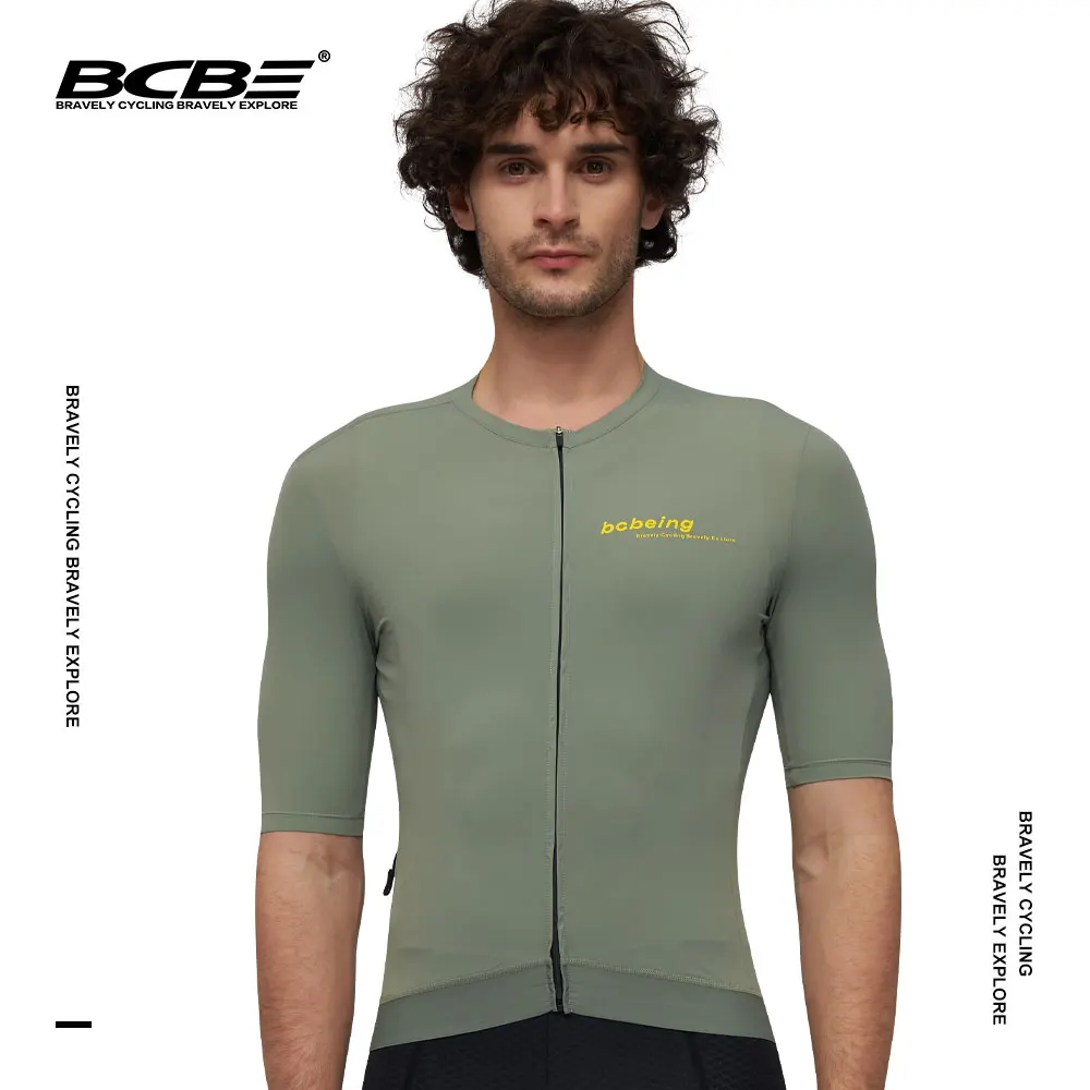 

BCBE Cycling Jersey Italy Lightweight Fabric Cycling Clothing High Quality Breathable Quick Dry SPF 50+ Bicycle Shirt MTB Road