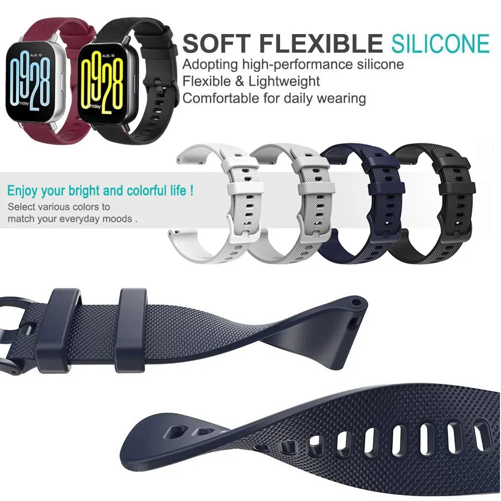 Watch Band For Xiaomi Redmi Watch 5 Active Strap Replacement Strap For Redmi Watch 5 Lite correa Watchbands Bracelet Belt 22mm image 3
