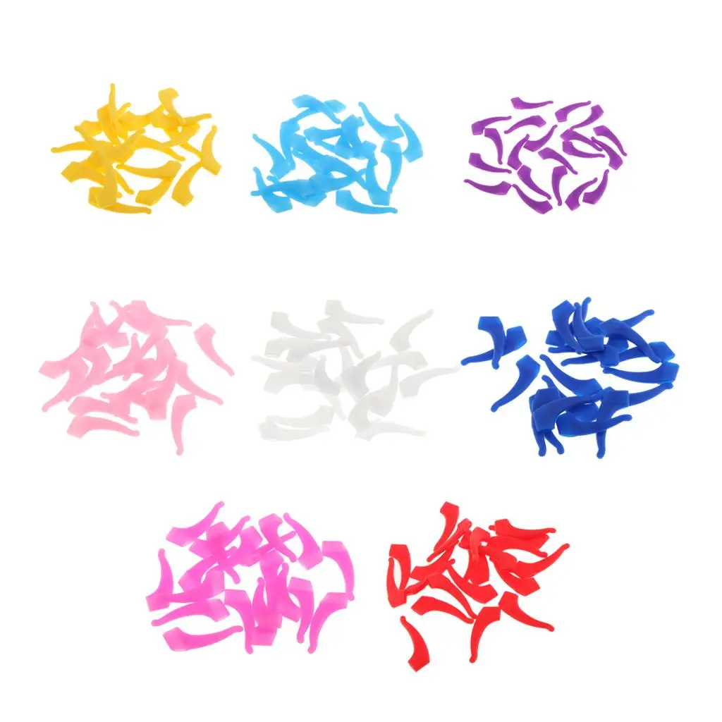 

10 Pairs Eyeglasses , Anti-slip Silicone Ear Hook Holder for Glasses
