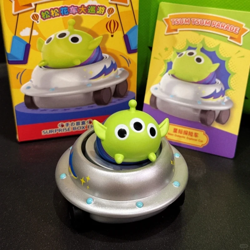 MINISO ดิสนีย์ ซองซอง พาร์เดย์ ซีรีส์ กล่องสุ่ม โมเดลสติทช์น่ารัก ของตกแต่งอนิเมะ ของเล่นเด็ก ของขวัญวันเกิด