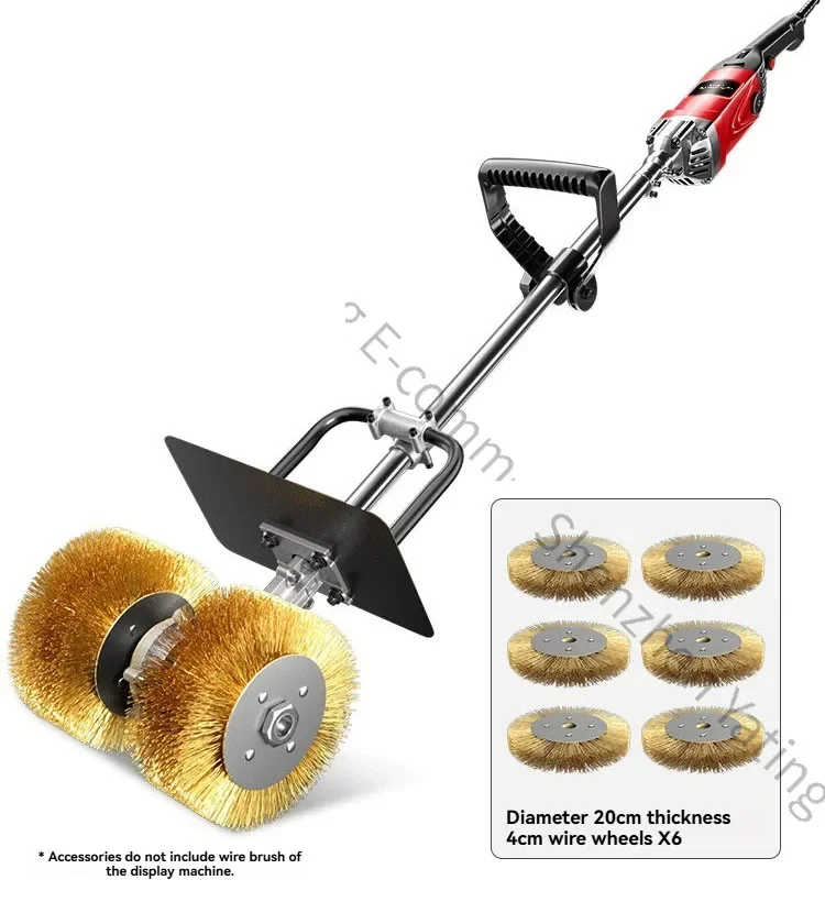 2026  Electric Polishing Machine Polisher Rust Removal Machine  Artifact Color Steel Wire Brush Refurbishment Iron Steel