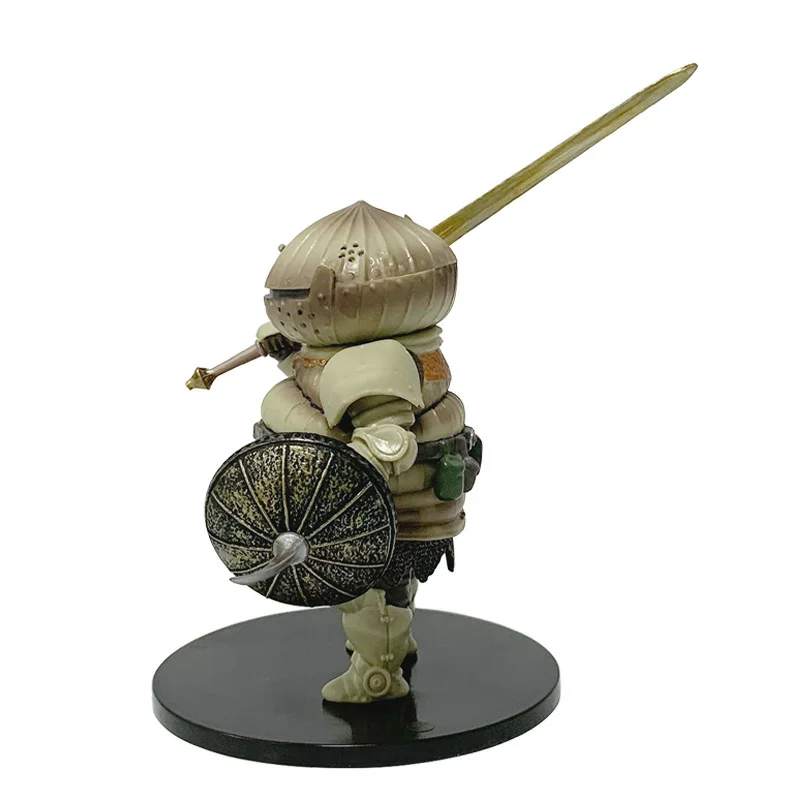 Figurka Dark Souls, nowa figurka akcji 12 cm, popularna gra Siegmeyer Czarny Rycerz, figurka z PVC z punktem ognia, model figurki Dark Souls, zabawka, prezent urodzinowy