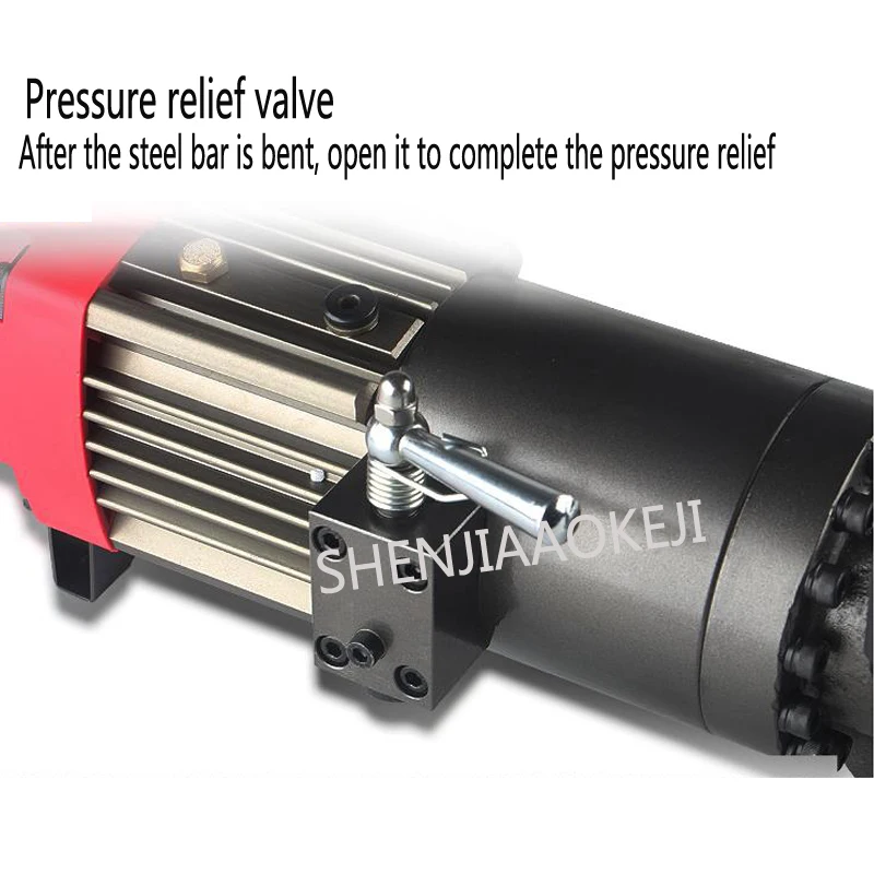 Portable Electric Steel Bending Machine 220V 110V Rebar Bending Hydraulic Machine Bendable Bar Diameter 4-16mm