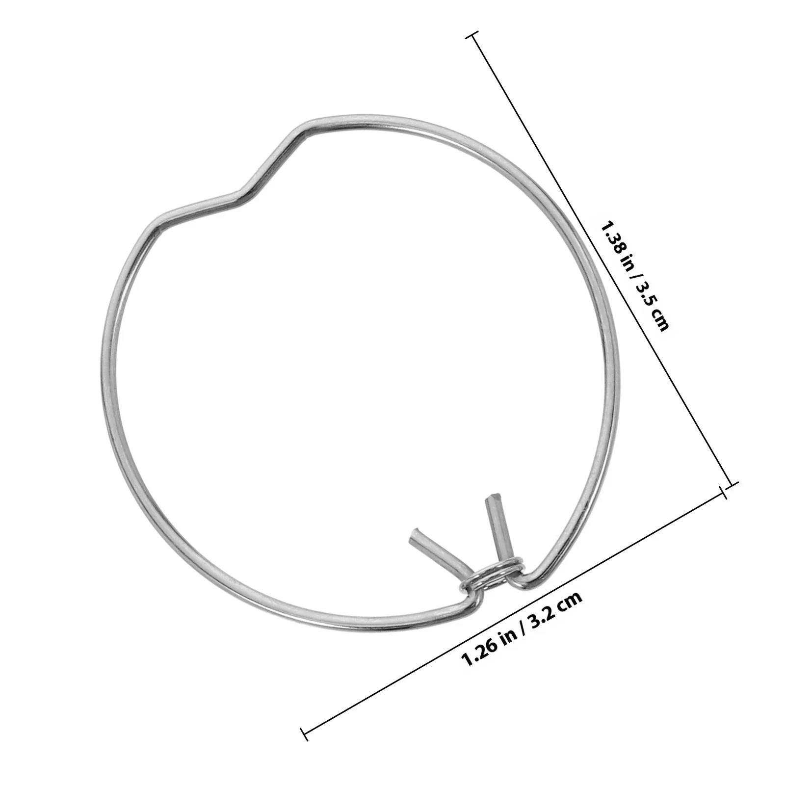10 قطعة الاحتفاظ حلقات الربيع ل Mr16 النازل مصباح تثبيت كليب الهالوجين Led الأضواء المنغنيز الصلب كليب الإضاءة