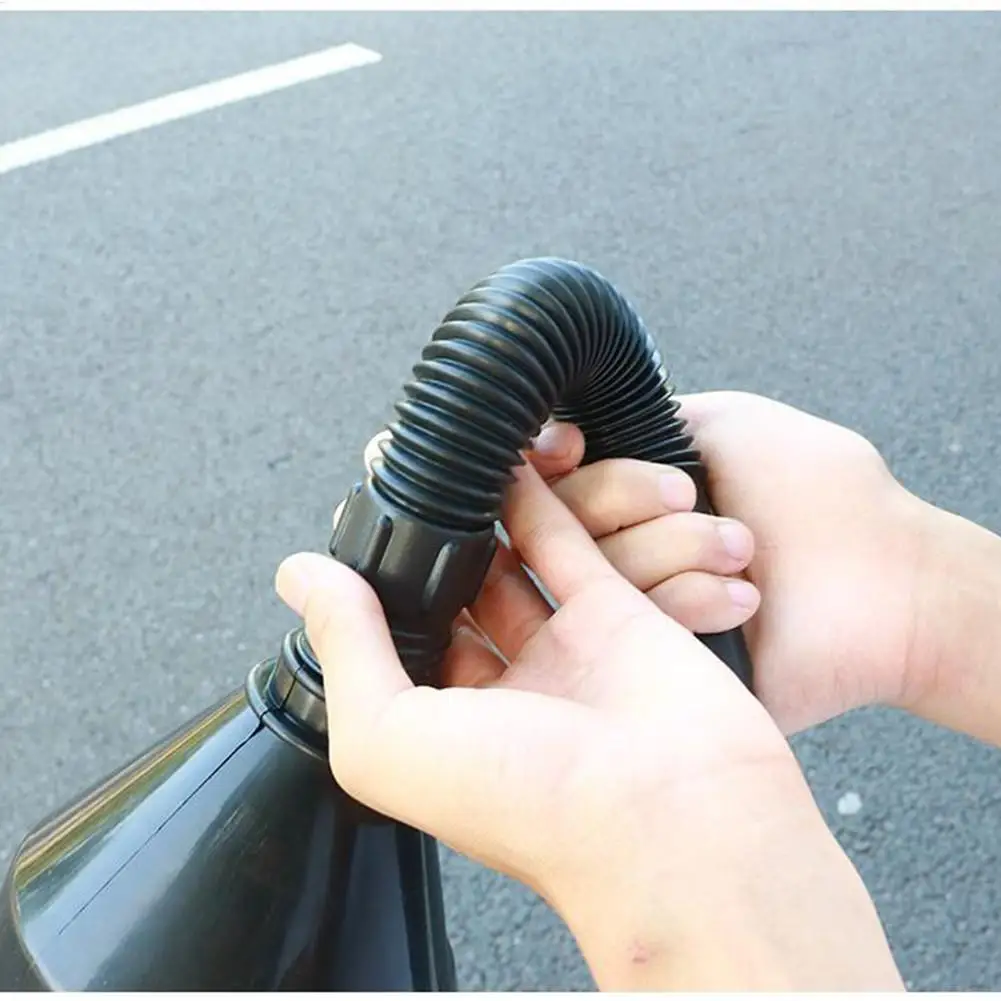 Motorcycle Oil Funnel Tool Set Wide Mouth Oil Funnel Flexible Long Neck Detachable Universal Filter Automotive Tools for