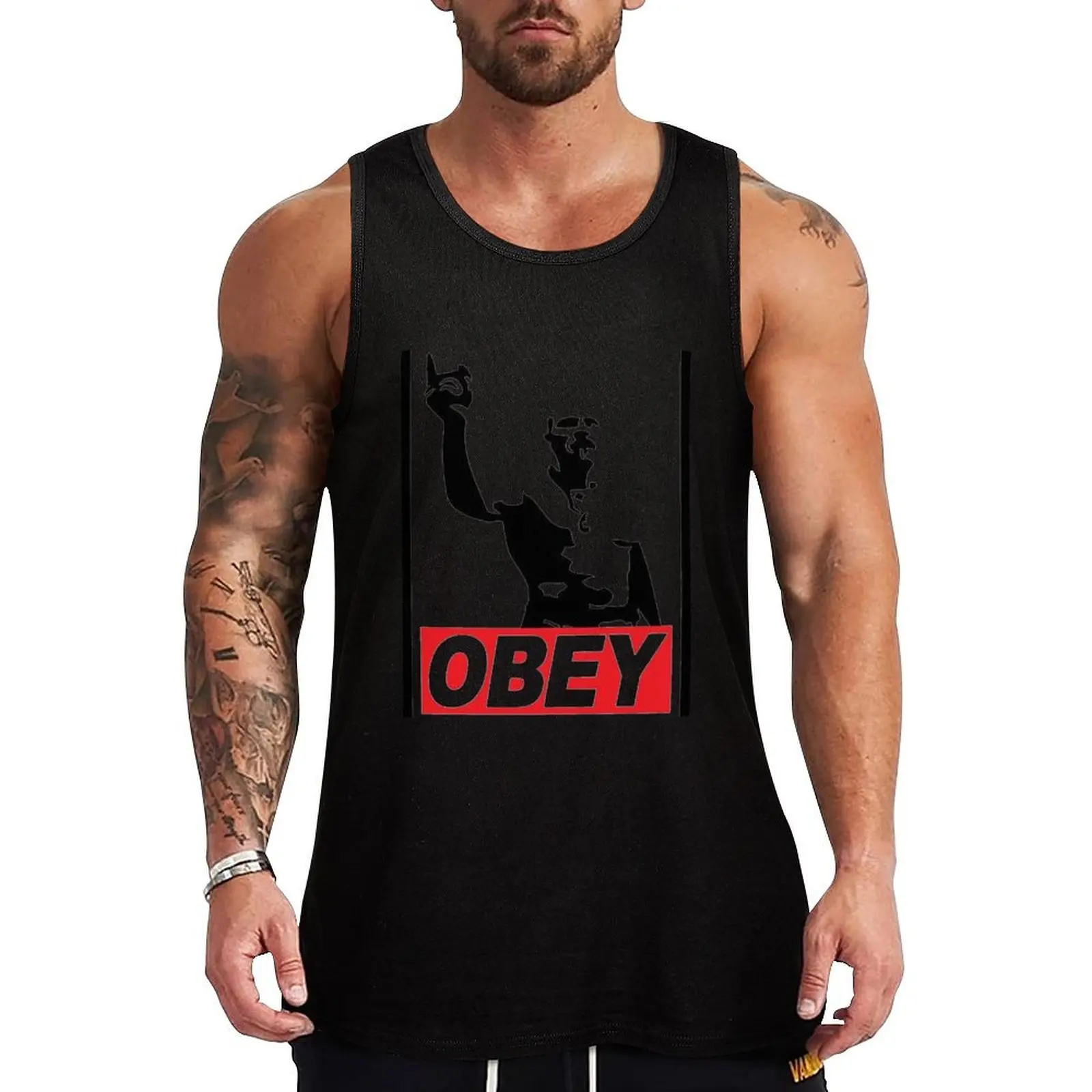 

Techno Viking Tank Top Vest male vest for men Bodybuilding clothing man