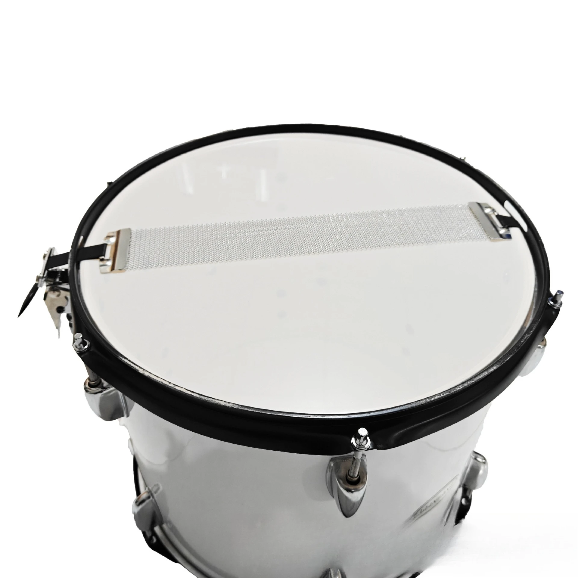 14 inches, marching snare drum, back rack, marching snare drum.
