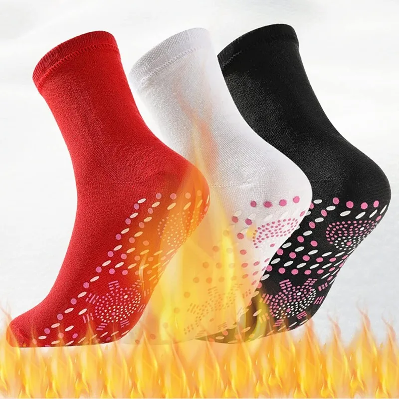 1–10 Paar Akupressur-Therapie-Socken für Männer und Frauen, atmungsaktiv, bequem, thermisch, gegen kalte Füße, warme Gesundheitspflege-Geschenksocken – Detail 8