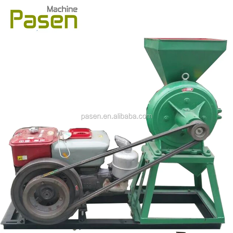 Maize Corn Flour Milling Machine Price Pakistan Corn Peeling And Grinding Machine Electric Mill Grain Stone Grinder Machine