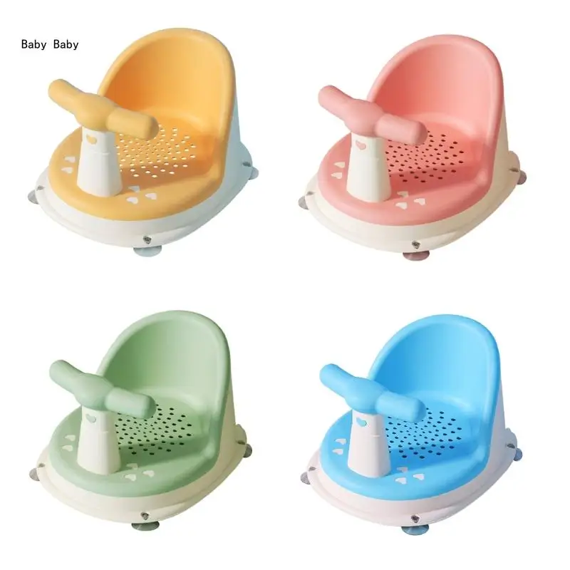 

Infant Bath Tub Seat Comfortable Baby Bath Chair Anti Slip Bathing Seat Great Shower Gift for Newborns 6-18 Months