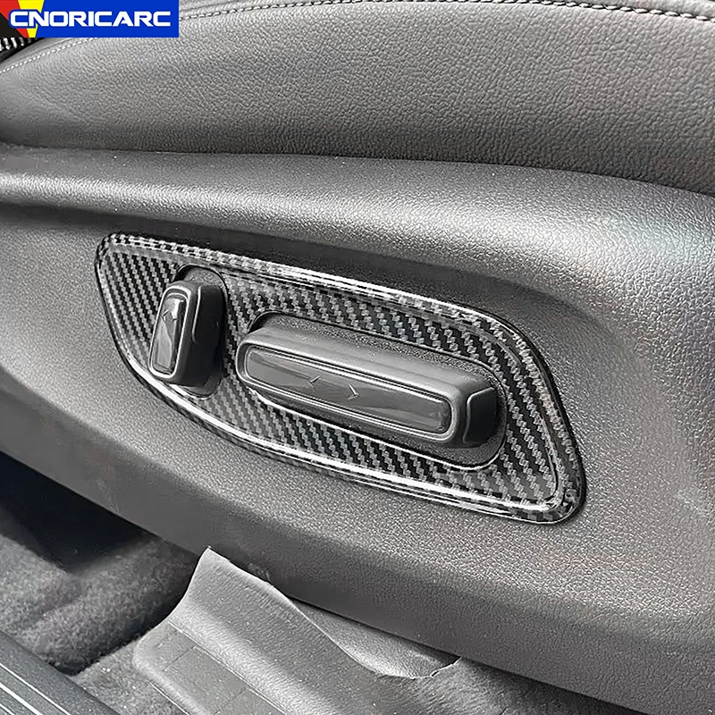 

Carbon Fiber Color Seat Switch Adjustment Frame Decoration Cover Trim For Honda CRV 2023 Car Styling Interior Accessories