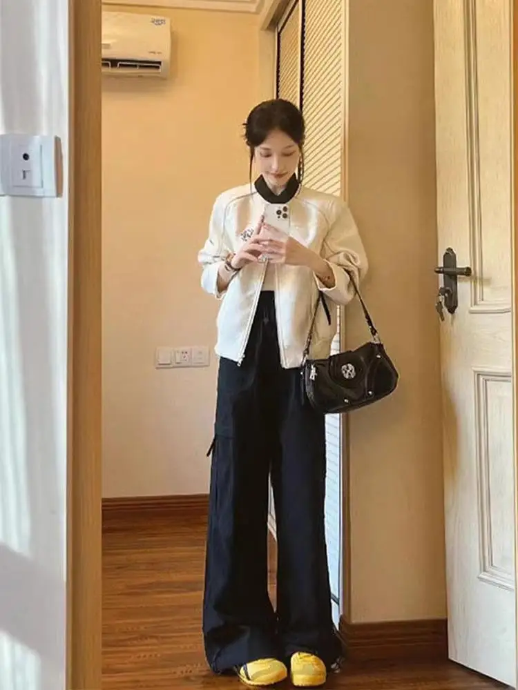 

Твидовый жакет женский осенний, однобортный, двубортный, с тремя пуговицами, с отложным воротником, для работы, офиса