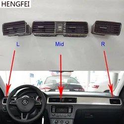Car Accessories For Skoda Rapid 2013-2019 Dashboard Air Conditioner Outlet Vents