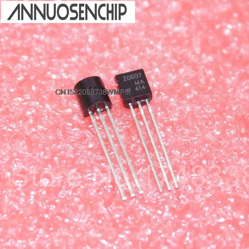 100PCS New and Original transistor TO-92 MPSA42 MPSA13 MPSA92 MPSA18 Z0103MA Z0607MA BT169D BT131-600 2N2222 2N2907 TL431