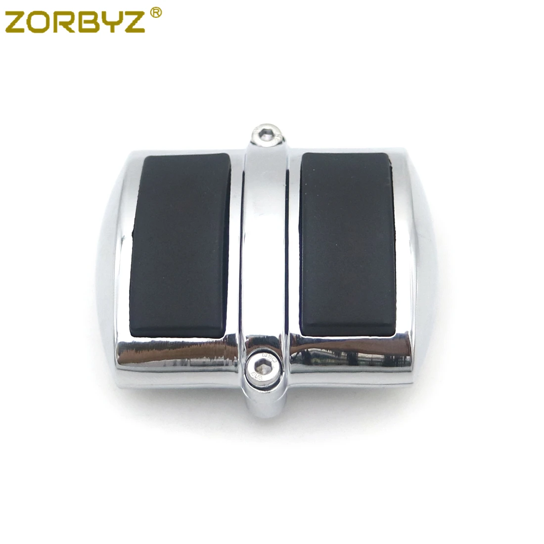 ZORBYZ Motorcycle Chrome Brake Heel Shift Pedal Pad Cover For Suzuki Intruder VL800 1500 VZ Boulevard M50 C50 C90 Marauder 800