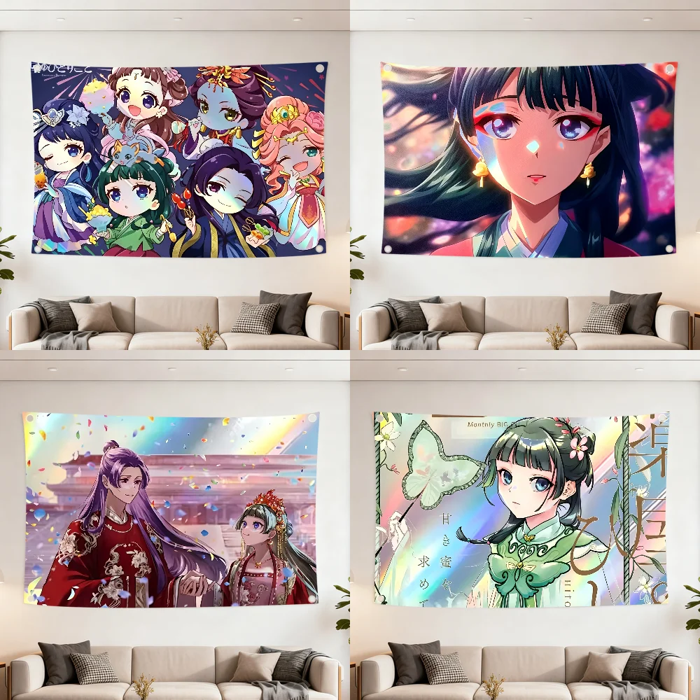 The Apothecary Diaries Lover Q flag Decoration Outdoor Picnic Party Art Hanging Home Camping Party Banner Best sellers