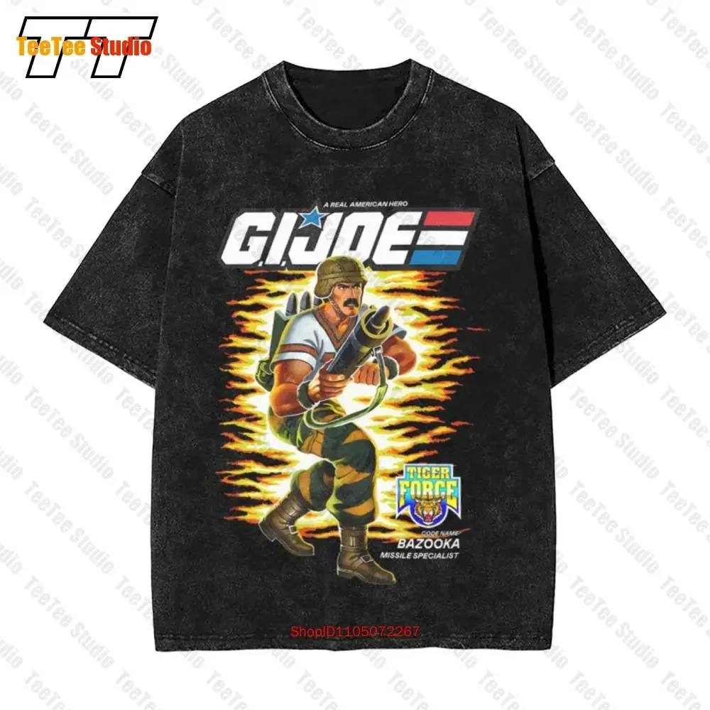 تي شيرت Box Art بازوكا جي جو كبير الحجم 5F2J #2