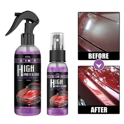 Car Ceramic Quick Coating Spray Nano Hydrophobic Body Polish Scratch Repair Remover Paint Protection Wax Spray Car Accessories