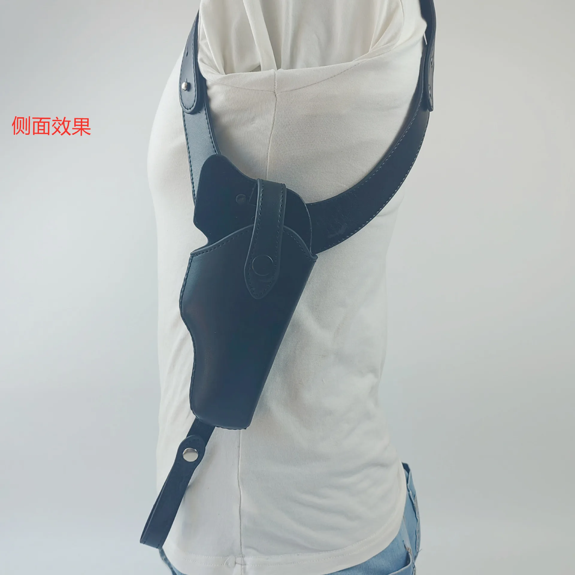 ประเภท 64/77/92/92G ไหล่รักแร้ cowhide Stealth เข็มขัดยุทธวิธี HOLSTER Quick-วาดหนังปืน