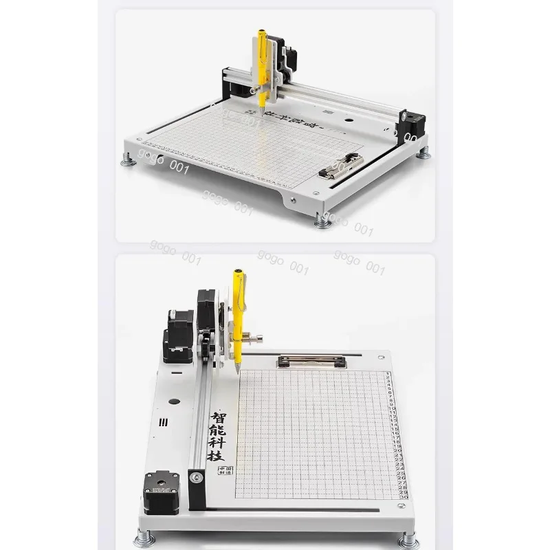 Fully automatic writing robot handwriting lesson plan notes, filling in engineering forms Artifact typewriter