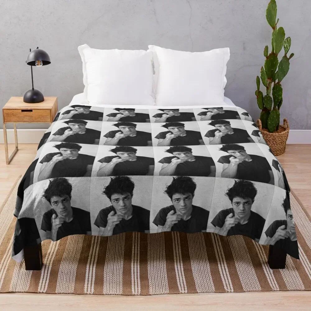 

Noah Centineo - Peter Kavinsky in “To All The Boys I've Loved Before Throw Blanket sofa bed Quilt Furry Blankets