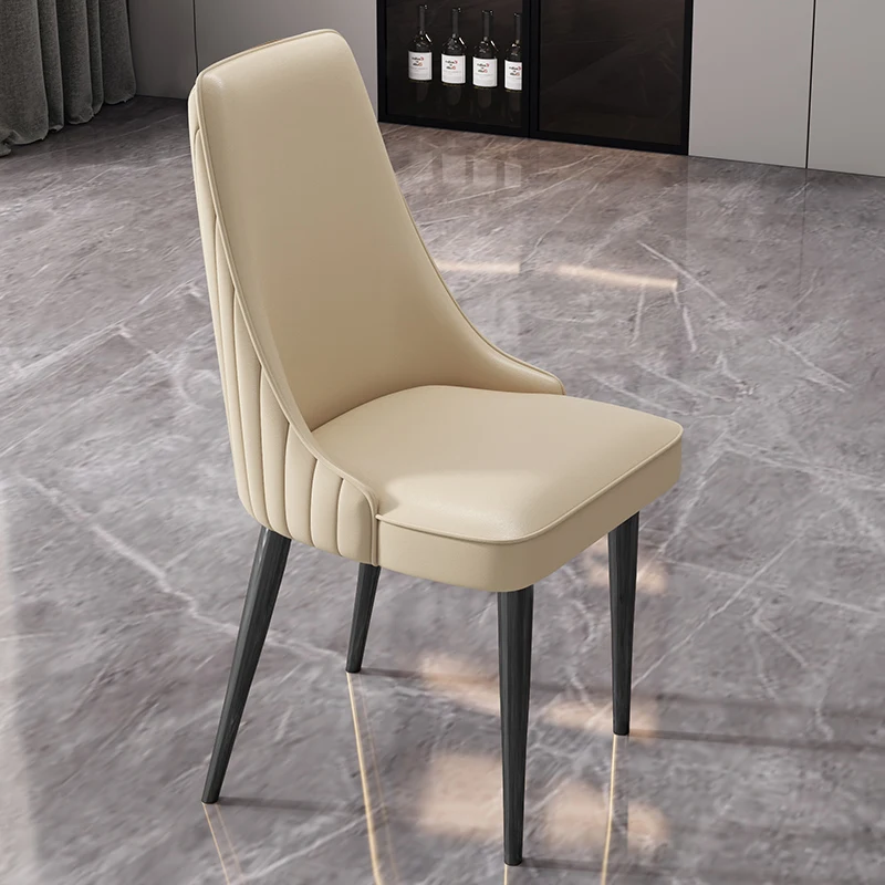 

Nordic Dining Room Chairs Lounge Luxury Elegant Art Design Chair Clean Classic Dining Mobile Sillas De Comedor Furniture FY40YH