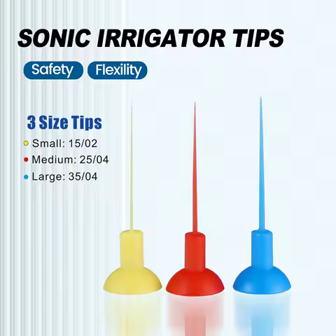 30 PCS Dental Sonic Irrigator Tips Endo Sonic Activator Tips For Root Canal Dental Instrument Dentist Materials