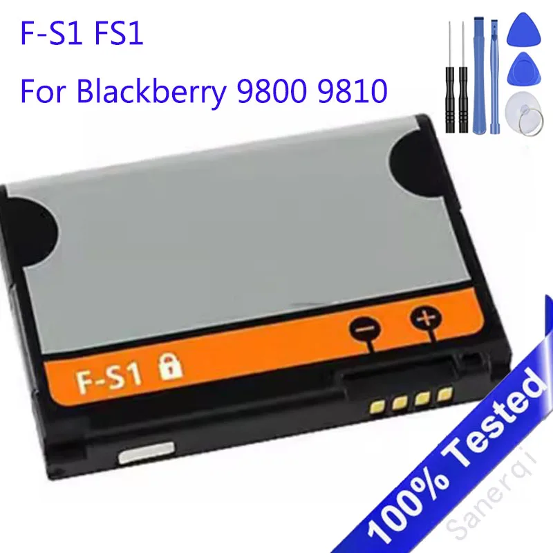 New 1270mAh F-S1 FS1 Replacement Mobile Phone Battery For Blackberry 9800 9810 High Quality batteries